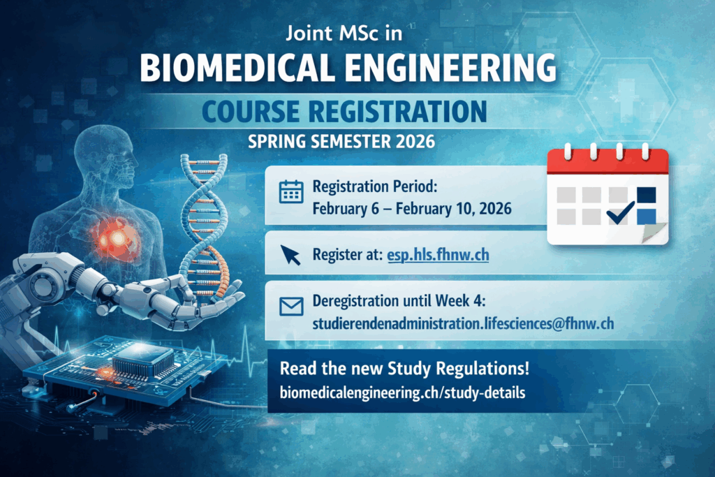 рџћ Joint Msc In Biomedical Engineering вђ Course Registration Spring