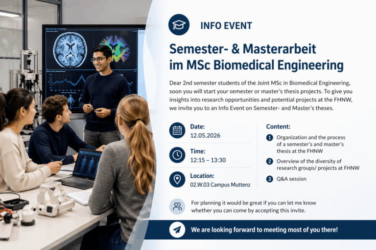 Info Event – Semester and Master’s Thesis in the MSc Biomedical ...